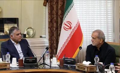 مسعود پزشکیان سرزده به وزارت نفت رفت