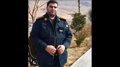 عکس شهید محمد بایر فرمانده پاسگاه گاماسیاب در نهاوند