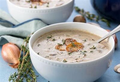 طرز تهیه سوپ شیر وقارچ خوشمزه به سبک رستوران ها+فیلم - سبک ایده آل