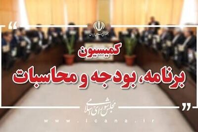 تعیین اعضای هیئت‌رئیسه کمیسیون برنامه و بودجه مجلس | تاجگردون رئیس ماند
