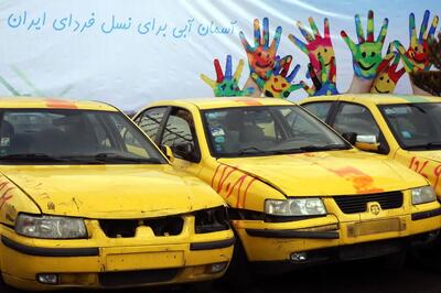 پرداخت خسارت تاکسی‌های آسیب دیده تهران از حملات اخیر + ویدئو