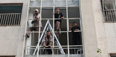 دانشجویان: عهد بستیم که در خدمت ایران باشیم؛ کمک به ساختن زندگی از میان آوار جنگ