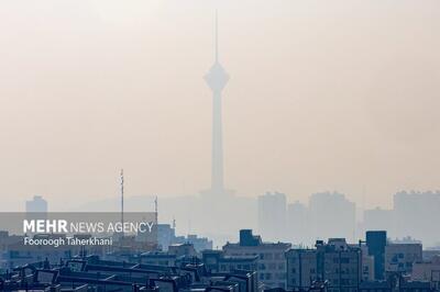 آخرین وضعیت کیفیت هوای تهران