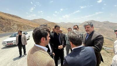 تاکید استاندار کردستان بر ایمن‌سازی گردنه صلوات آباد