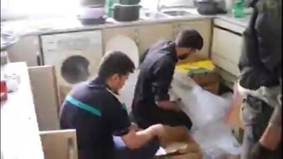 همدلی گروه‌های جهادی برای کمک به همسایگان آسیب‌دیده + فیلم