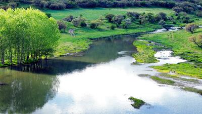 آبگیری تالاب حسنلوی نقده آغاز شد