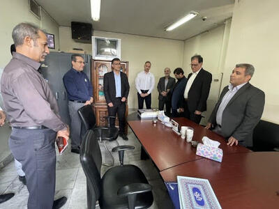 بازدید سرپرست ، معاونین شرکت ملی پخش فرآورده های نفتی منطقه البرز و تقدیر از پرسنل و متولیان عرضه سوخت CNG در جنگ‌۱۲روزه تحمیلی