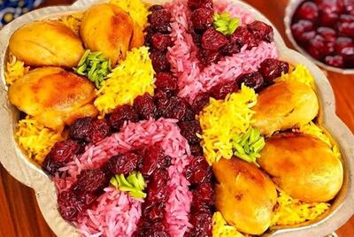 طرز تهیه آلبالوپلوی مجلسی