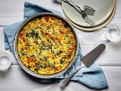طرز تهیه سوفله اسفناج و ژامبون