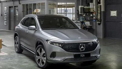 بررسی مرسدس بنز EQA 250 برقی راسا موتور خاورمیانه