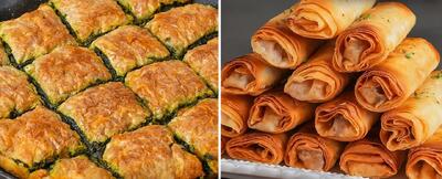 طرز تهیه بورک اسفناج و پنیر ترد و خوشمزه فقط با خمیر آماده!