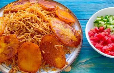 تهیه کته ماکارونی بسیار خوشمزه / ماکارونی را آبکش نکنید !