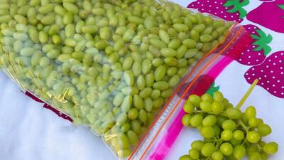 نحوه نگهداری غوره / فریز کردن غوره