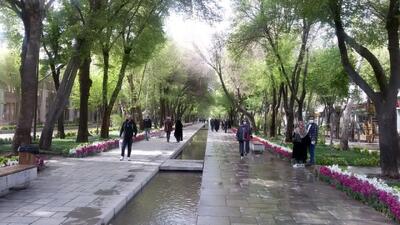 سال ۱۸۹۱؛ تصویری کمیاب از چهارباغ اصفهان