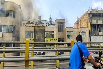 جزییات آتش‌سوزی در فروشگاه کفش خیابان انقلاب