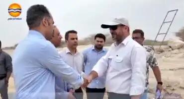 پیشرفت عملیات عمرانی در محور ساحل جنوبی قشم/ تکمیل مسیر میدان دفاری تا ریگو تا پایان سال جاری