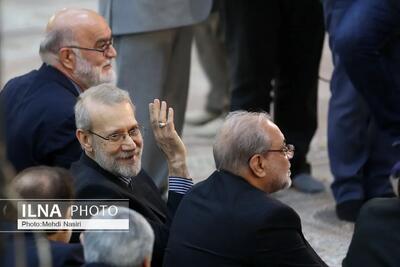 لاریجانی: همبستگی مردم دشمن را شکست داد