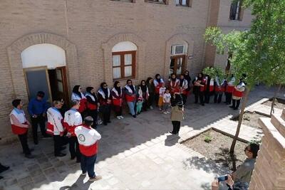 بهره مندی ۲۰۳ هزار نفر از طرح‌های جوانان جمعیت هلال احمر خراسان جنوبی