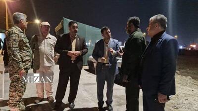 بازدید رئیس کل دادگستری استان بوشهر از ایست بازرسی بسیج و تأکید بر ارتقای امنیت