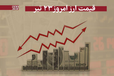 قیمت دلار و سایر ارز ها امروز دوشنبه 23 تیر 1404