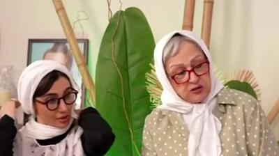 فیلم بگو مگوی مریم امیرجلالی با سیما تیرانداز در شام ایرانی ! / خانم جلالی ول کن عصبی بازی نیستا !