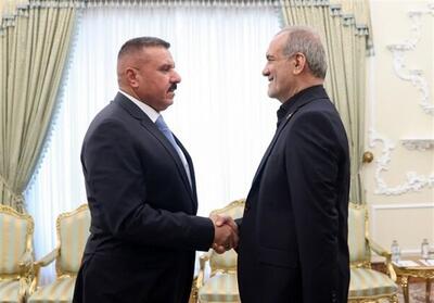 وزیر کشور عراق با پزشکیان دیدار کرد - تسنیم