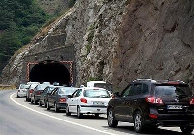 ترافیک مقطعی پرحجم در کندوان و هراز - تسنیم