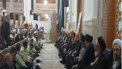 گرامیداشت شهدای اقتدار دفاع مقدس ۱۲ روزه در حرم حضرت معصومه (س)