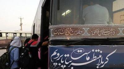 اعلام نرخ کرایه اتوبوس از تبریز به مرز‌های اربعینی