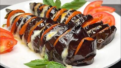 طرز تهیه بادمجان هَسل‌بَک به روش آشپز مشهور ایتالیایی (فیلم)
