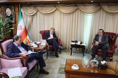 دیدار استاندار قزوین با وزیر بهداشت در تهران