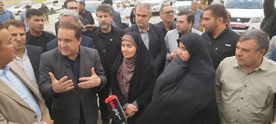 وزیر راه و شهرسازی وارد ایلام شد 
