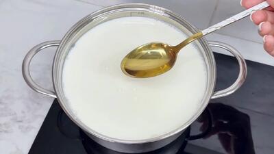 طرز تهیه پنیر سفت قالبی روی اجاق گاز فقط با ۱ لیتر شیر