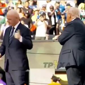 ببینید؛ ترامپ مدال قهرمانی جام جهانی باشگاه‌ها را در جیب خود گذاشت