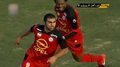 ذوب آهن 2-3 پرسپولیس (کامبک با سوپرگل وحشتناک مازیار زارع)