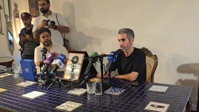 صحبتهای مجتبی جباری در مراسم رونمایی و جشن امضای کتاب آنتیک آبی