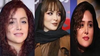تصویر روز | استایل خاص و جذاب نازنین بیاتی، پریناز ایزدیار و بهنوش طباطبایی | گلی شی