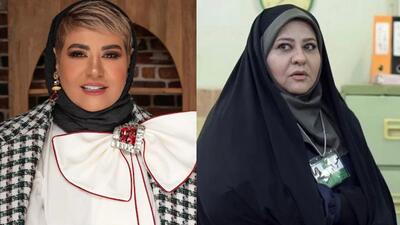 تصویر روز | چهره شگفت انگیز «رابعه اسکویی» در جمعی از هنرمندان | گلی شی