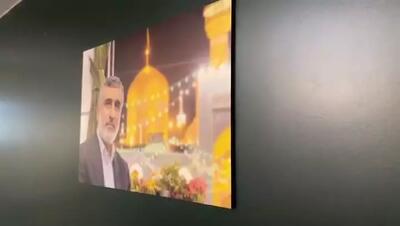 دیدار دختر رئیس‌جمهور با خانواده سردار شهید حاجی‌زاده