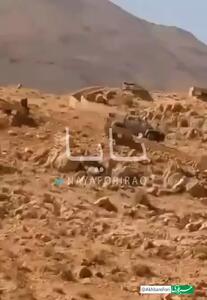 تصاویری از ورود ادوات نظامی رژیم اسرائیل به مناطقی در سوریه
