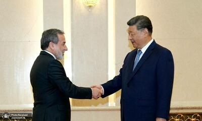 عراقچی با رییس جمهور چین دیدار کرد