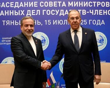 دیدار وزرای خارجه ایران و روسیه در حاشیه نشست سازمان همکاری شانگهای