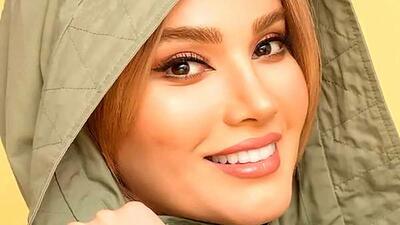 دلبری متین ستوده با آرایش پررنگ و موهای افشان؛ تماشایی و متفاوت