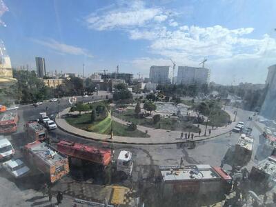 توضیحات پلیس راهور مشهد درباره وضعیت ترافیکی در میدان ۱۷ شهریور