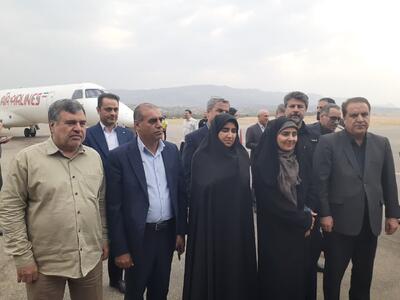 وزیر راه و شهرسازی وارد ایلام شد
