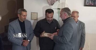 رئیس دادگستری استان گلستان با خانواده شهید عباس کردکتولی دیدار کرد