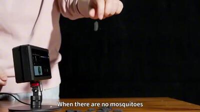 فیلم شکار پشه با رادار و لیزر