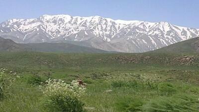 ویدئو تماشایی و دیده نشده از کوه های الیگودرز در لرستان