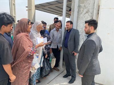 ارتقای کیفیت خدمات‌رسانی به اتباع خارجی داوطلب بازگشت در اردوگاه بندرعباس