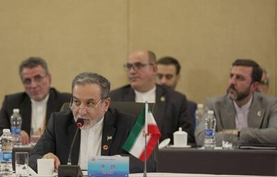 عراقچی: باید برای مقابله با تهدیدهای مشترک، مجمع امنیت منطقه‌ای شانگهای را ایجاد کنیم